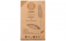 Organic Farmers Co. Crisps Jaggery Quinoa + Melon + Pumpkin Seeds  Box  100 grams